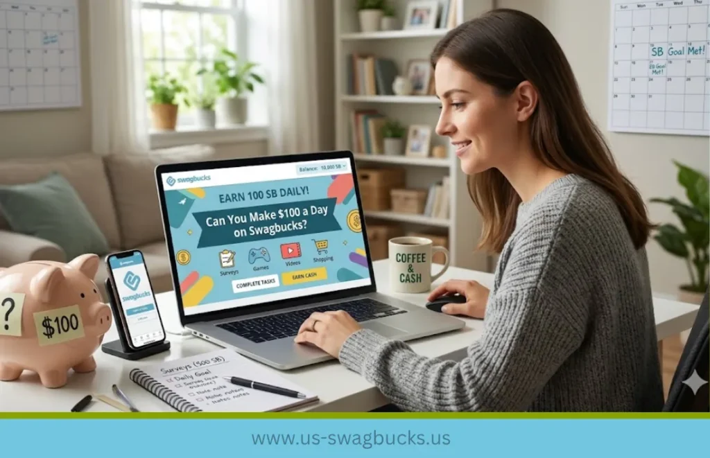 can you make $100 a day on swagbucks