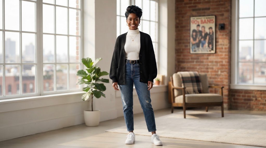 Bixie 90s Haircut Black Retro Styles for Black Women