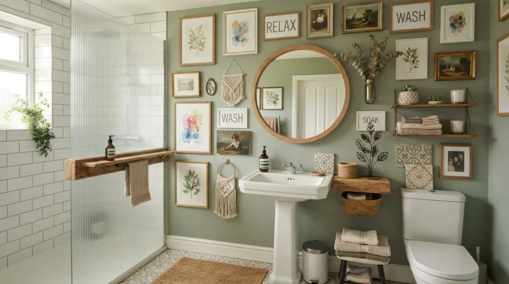 bathroom wall decor ideas